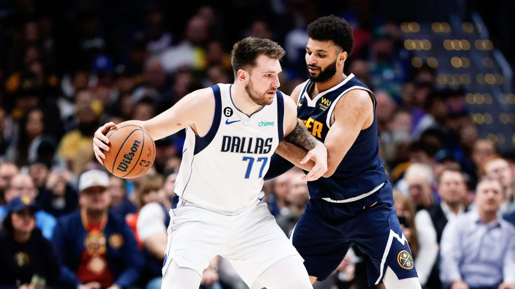 dallas mavericks vs denver nuggets timeline