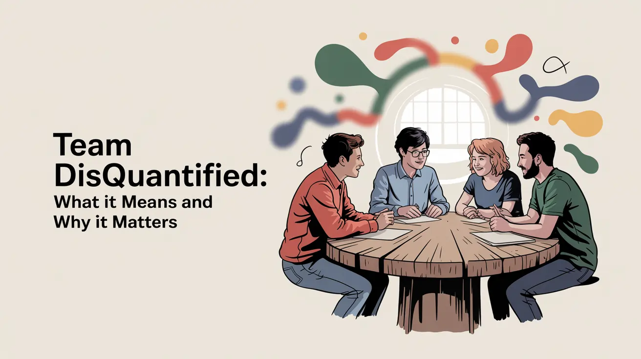 team disquantified