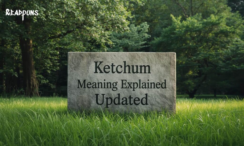 Ketchum Meaning