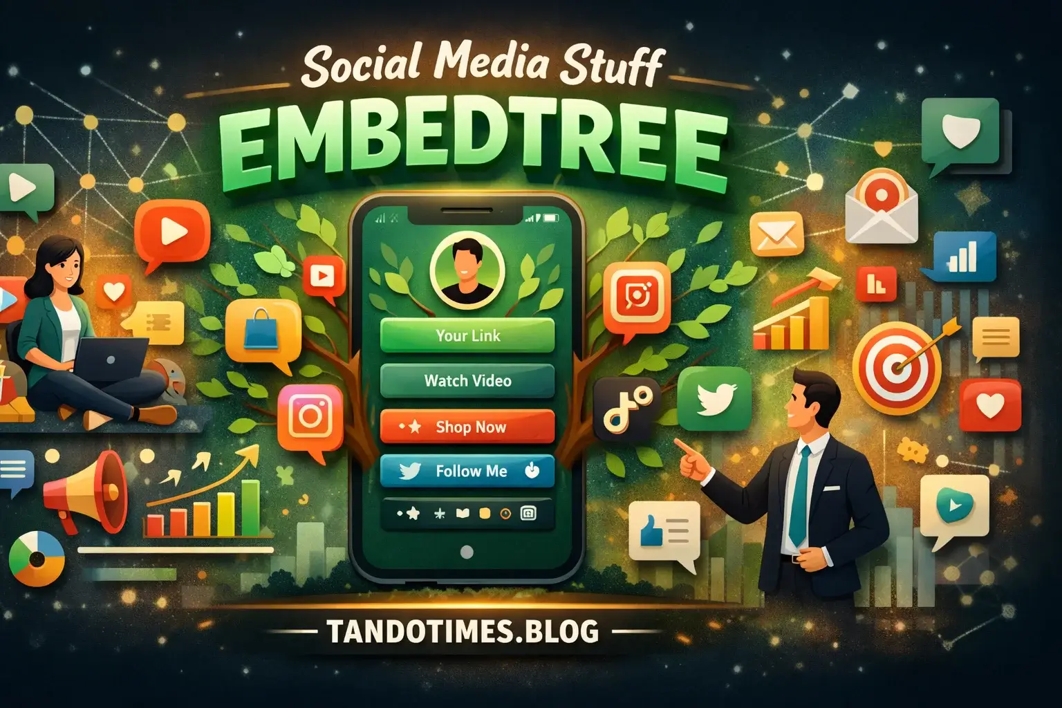 Social Media Stuff Embedtree